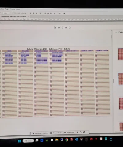 Exemplo de programação calendário cabeleireiro 12 meses | UnigrafPrint
