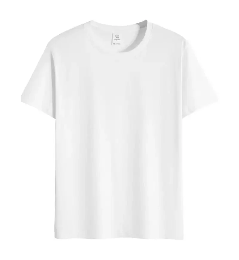 220g Cotton T-shirt Printing Logo Custom Name Men and Women Summer Design Photo Printing Company Advertising Team Activities Diy - immagine 16