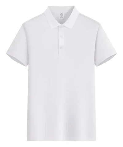 High-end Casual Polo Shirt with Custom Digital Printing for Large Size, Loose and Breathable, 100% Polyester-Cotton, Custom Logo - immagine 20