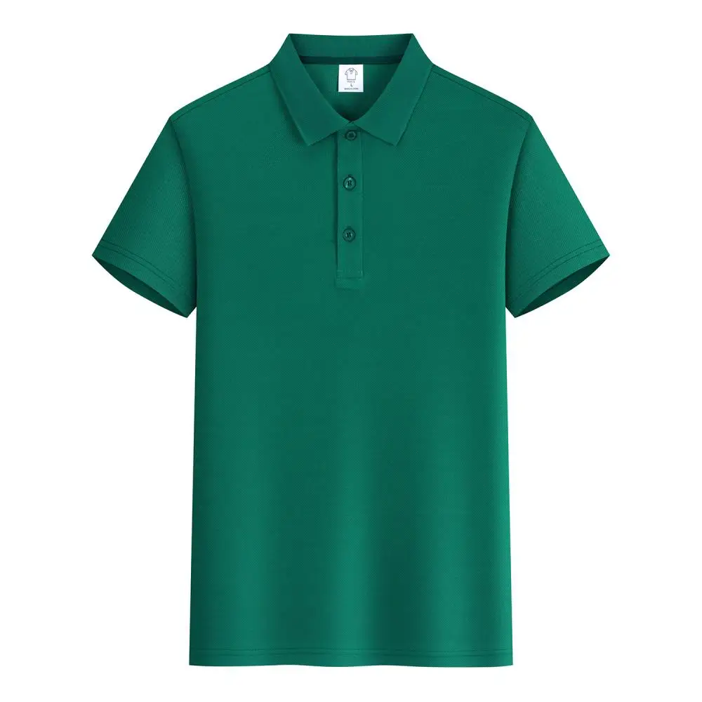 High-end Casual Polo Shirt with Custom Digital Printing for Large Size, Loose and Breathable, 100% Polyester-Cotton, Custom Logo - immagine 26