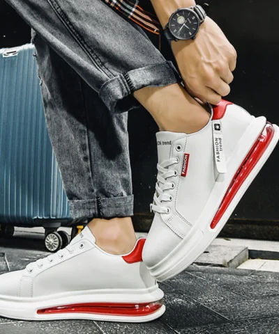 Luxury Men's Sneakers Spring Comfortable Mens Soft Sole Casual Running Shoes Outdoor Men Lightweight Breathable Sneakers 2025 - immagine 4