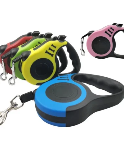 3 Meters 5 Meters Retractable Dog Leash Pet Leash Traction Rope Belt Automatic Flexible Leash For Small Medium Large Dog Product