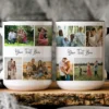 Custom Photo Collage Mug, Personalized Picture Coffee Mug With Text, Custom Family Photo Gift For Mom, Mothers Day Custom Mug
