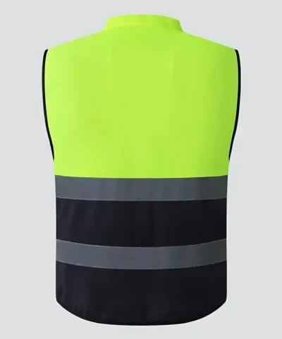 High Visibility Reflective Vest Working Clothes Motorcycle Cycling Sports Outdoor Reflective Safety Clothing Reflective Jacket - immagine 3
