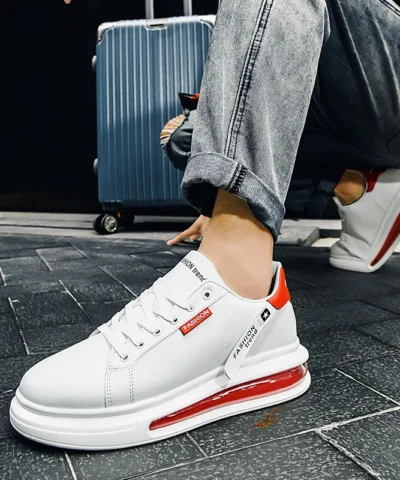 Luxury Men's Sneakers Spring Comfortable Mens Soft Sole Casual Running Shoes Outdoor Men Lightweight Breathable Sneakers 2025 - immagine 3