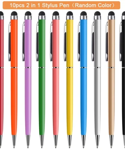 10 Pieces Multi-Pack Universal Drawing Stylus Pens, High Sensitive Capacitive Touch Pen for Phone Tablet IOS Android - immagine 7