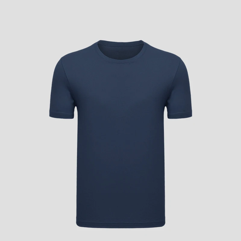 Customized Logo Children's Round Neck New Temperament Summer T-shirt 21 Colors 100 % Cotton Boys And Girls Short-sleeved - immagine 15