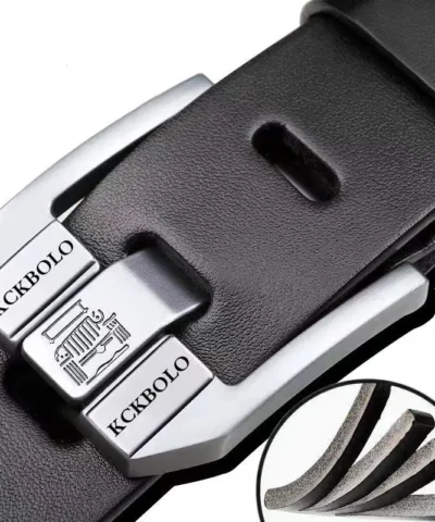 Fashionable High-Quality Men's Belt Genuine Leather Business Women Belt and Gentlemen Premium Quality Belt for Men