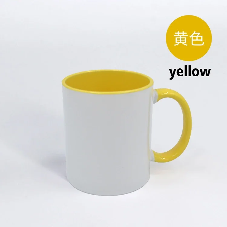 Custom Ceramic Mug Color Inside and Handle Inside Cup DIY Image Ceramic Mug DIY Photo Picture Logo Text Gifts - immagine 9