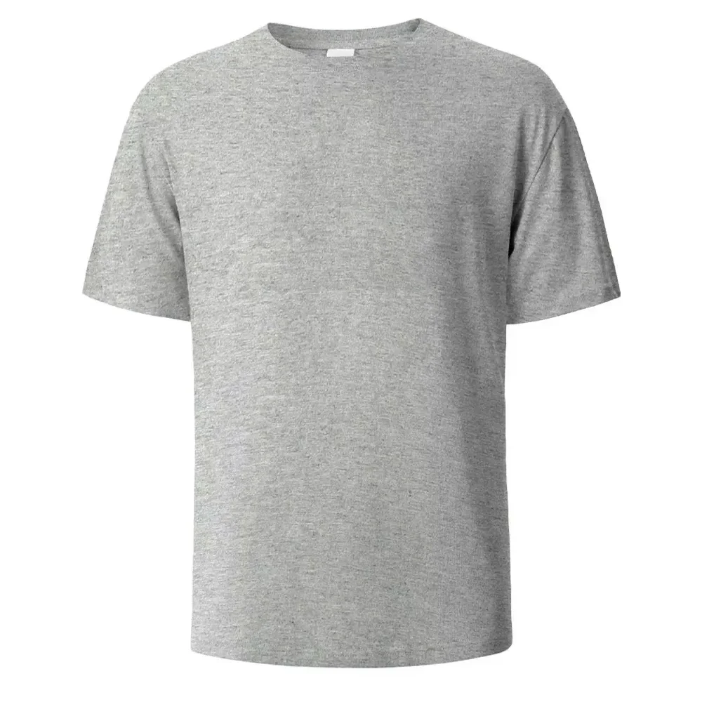 100% Cotton Men's T-shirt O-neck Solid Color Bottoming Shirt Universal Casual Breathable T-shirt Tops Spring Autumn - immagine 14