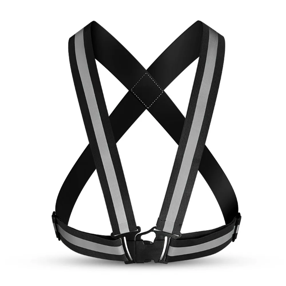 High Visibility Highlight Reflective Straps Breathable Multicolors Safety Vest Elastic Band Safety Protection Construction Work - immagine 7