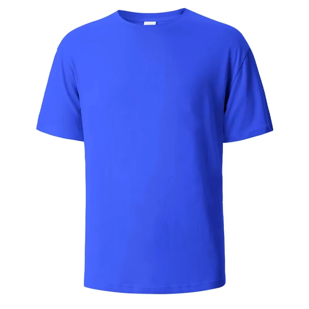 100% Cotton Men's T-shirt O-neck Solid Color Bottoming Shirt Universal Casual Breathable T-shirt Tops Spring Autumn - immagine 7