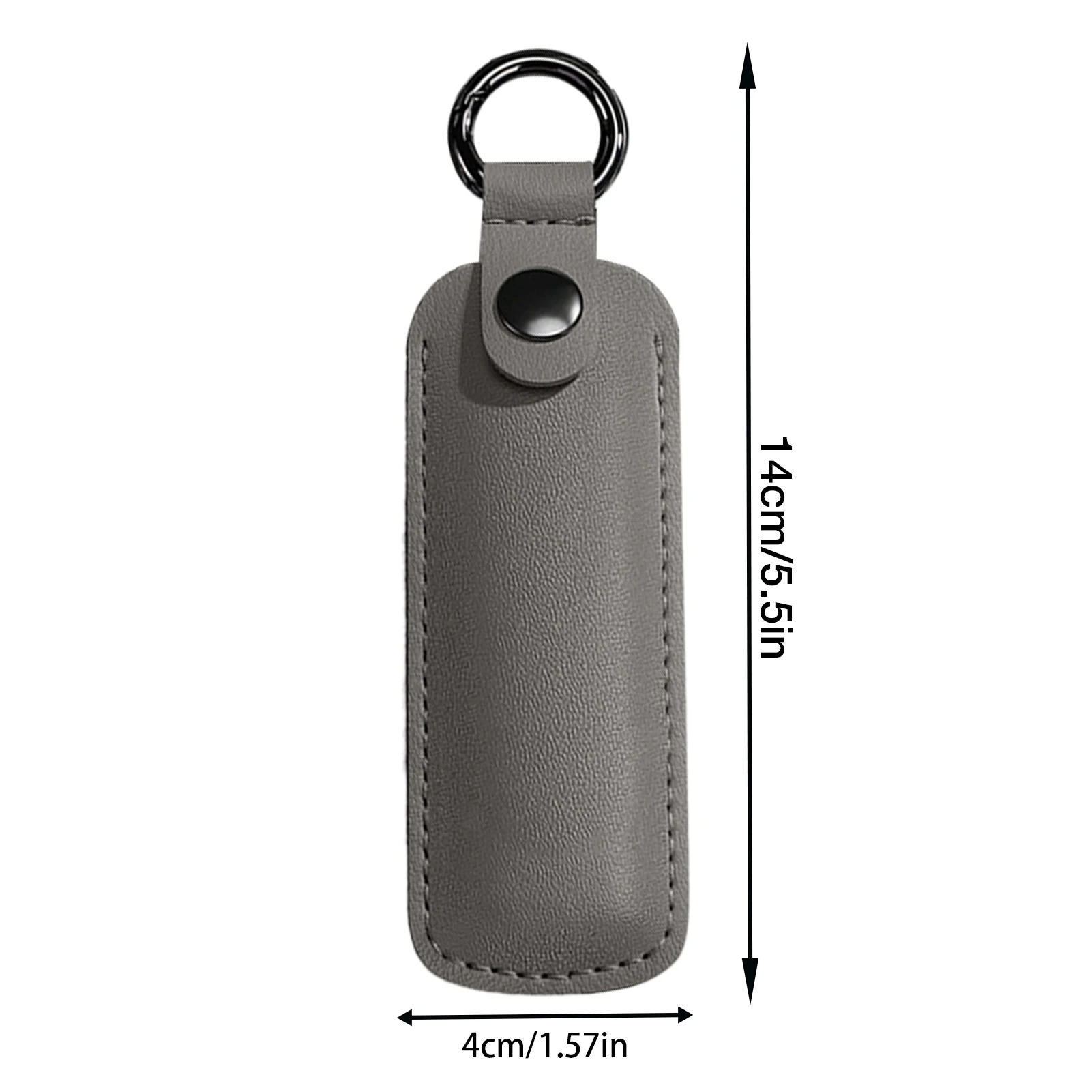 Leather U Disk Pouch Key Ring Holder USB Flash Drive Holder Anti-loss Keychain Case Pendrive Protective Cover Digital Accessory - immagine 9